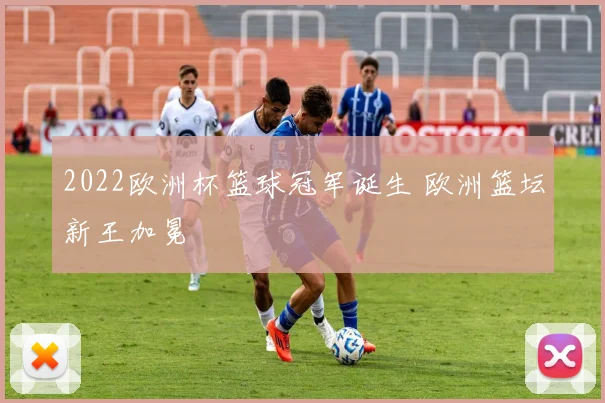 2022欧洲杯篮球冠军诞生 欧洲篮坛新王加冕